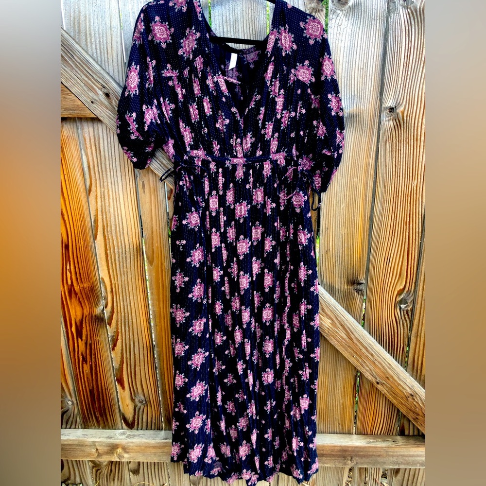Free People maxi kaftan dress